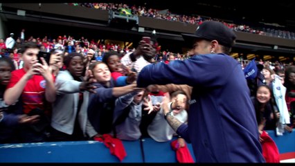 La journée des enfants au Parc des Princes