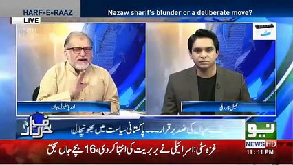 Orya Maqbool Jan Brutally Grilled Nawaz Sharif