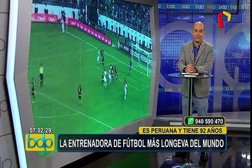 Conozca a la entrenadora de fútbol más longeva del mundo