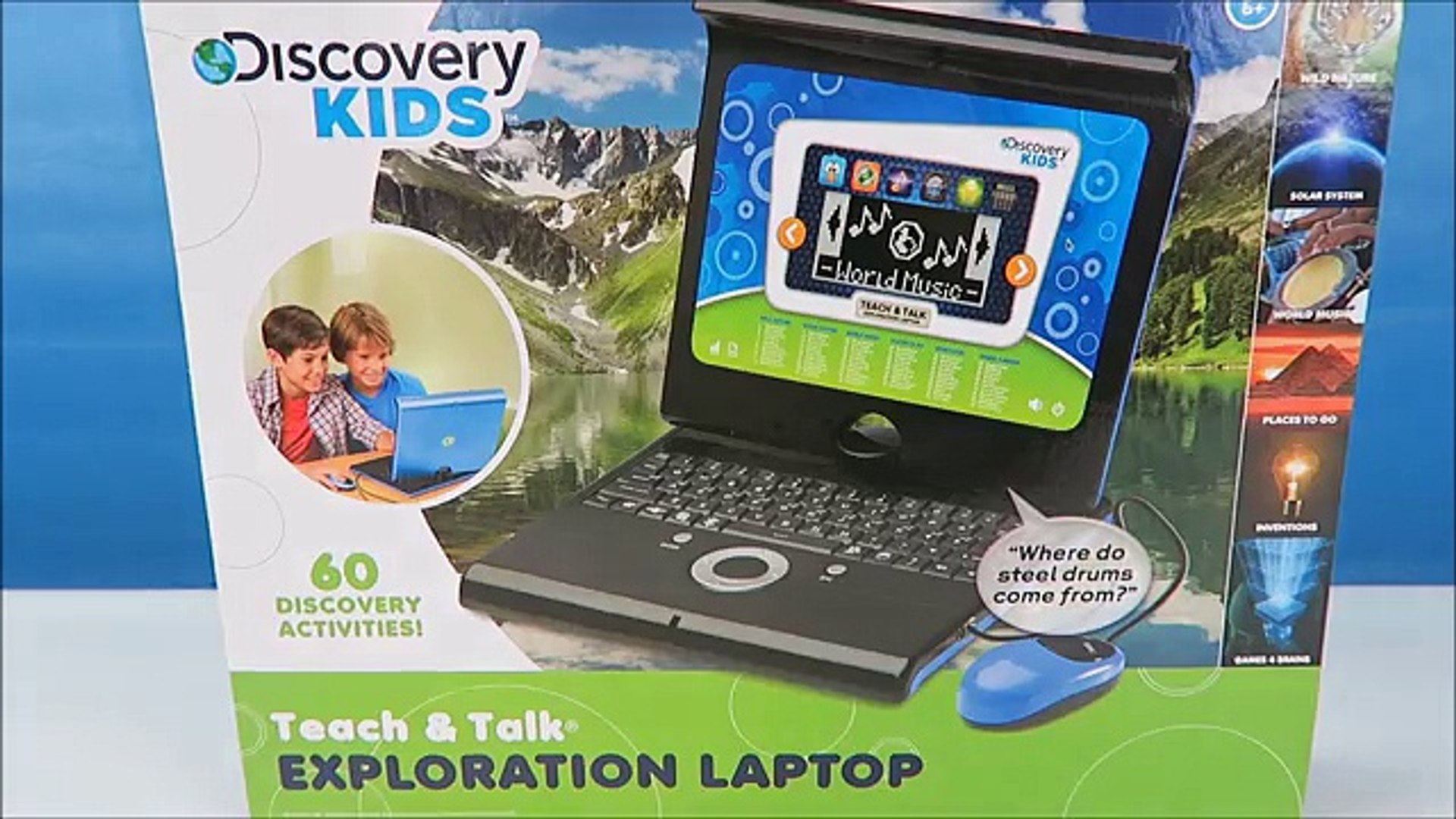 Discovery teach & talk deals exploration laptop with games