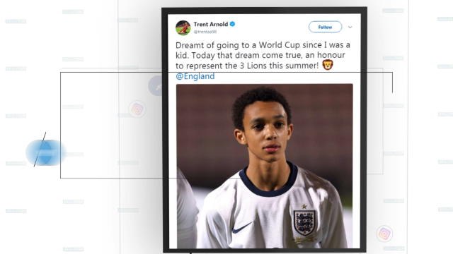 Socialeyesed - England's stars react to World Cup squad