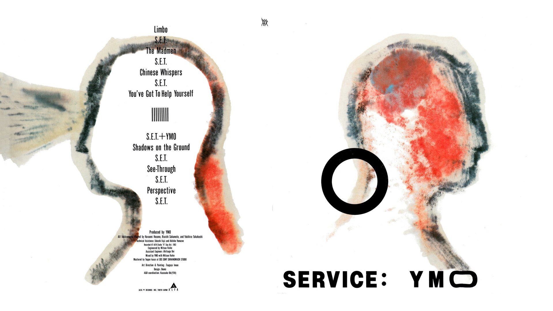 Yellow Magic Orchestra - 09 - 1983 - Service [full album] - video