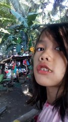 my daughter in playing  in pilipinas