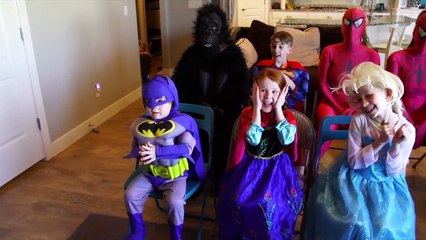 Superhero Compilation! Cute Baby toilet trouble challenge prank! Ariel and Spiderman and F