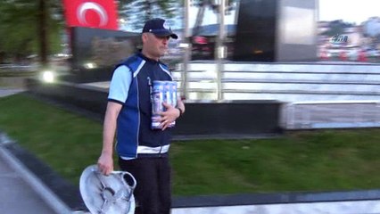 Alaplı'da Ramazan topu yerini ses bombasına bıraktı