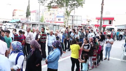 Osmaniye'de ilk iftar açıldı