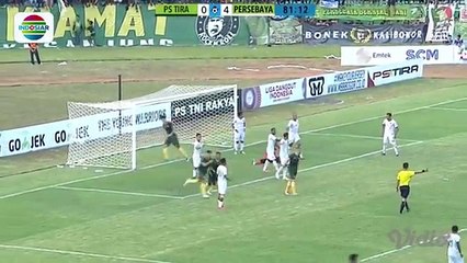 Gol Dimas Drajad - PS Tira (1) vs Persebaya Surabaya (4) | Go-jek Liga 1 bersama Bukalapak