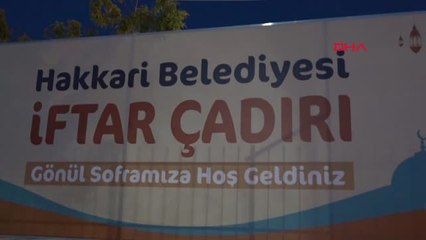 Hakkari Ramazan'ın İlk İftarı Hakkari'de Açıldı