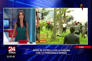 Accidente aéreo en Cuba: solo tres pasajeros lograron  sobrevivir