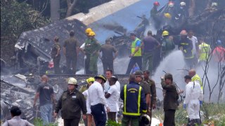 Avião cai em Cuba