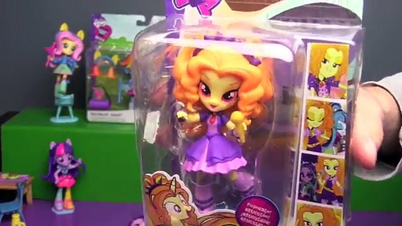 BAD GIRLS! ADAGIO DAZZLE & SUNSET SHIMMER EQUESTRIA GIRLS MINIS!