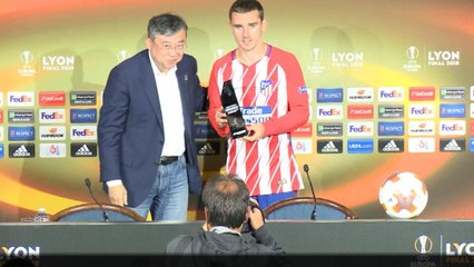 Griezmann named man of the match as Atletico Madrid win Europa League