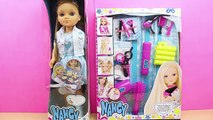 Muñeca Nancy Cumpleaños | Set de Peluquería para Nancy en español | Nancy va a la peluquería