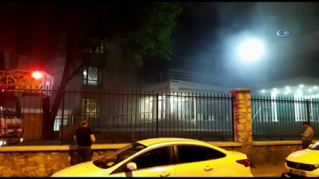 Bezmiâlem Vakıf Üniversitesi Tıp Fakültesi Hastanesinde yangın