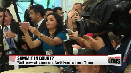 We'll see what happens on North Korea summit: Trump
