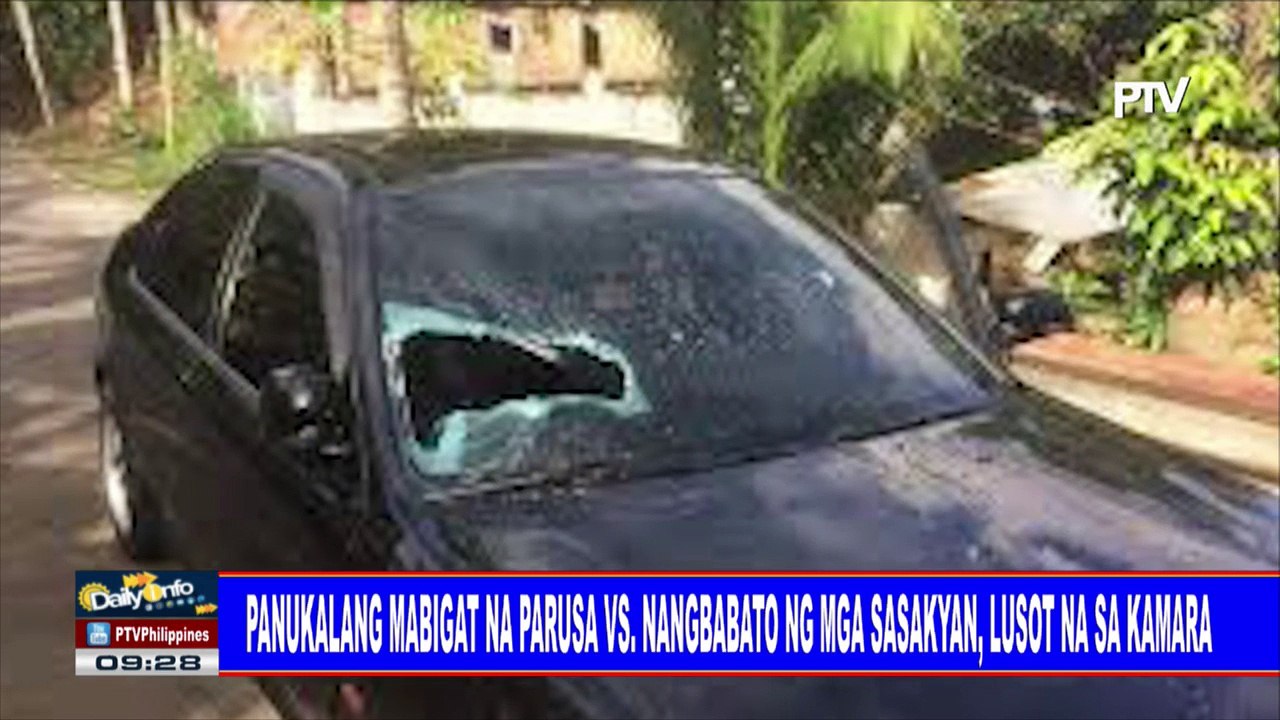 Panukalang mabigat na parusa vs nangbabato ng mga sasakyan, lusot na sa Kamara