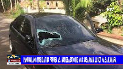 Panukalang mabigat na parusa vs nangbabato ng mga sasakyan, lusot na sa Kamara