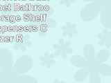 Fresh Household Bathroom Cabinet Bathroom Mini Storage Shelf Tissue Dispensers Organizer