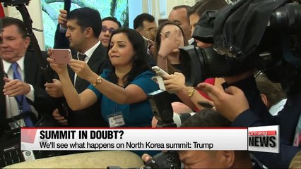 We'll see what happens on North Korea summit: Trump