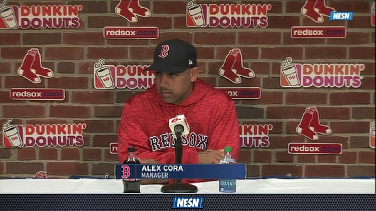 Alex Cora Discusses Chris Sale's Start Vs. A's