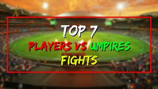 What are some of the worst umpiring decisions&payers fight in cricket