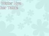 Household Essentials Hourglass Water Hyacinth Wicker Table