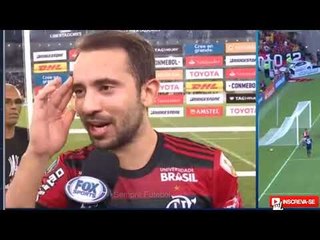 OLHA O QUE EVERTON RIBEIRO FALOU APÓS CLASSIFICAR O FLAMENGO NA LIBERTADORES