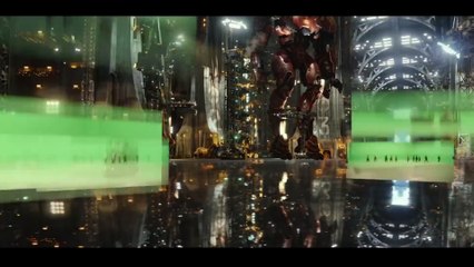 You see captain America and iron man before the special effects