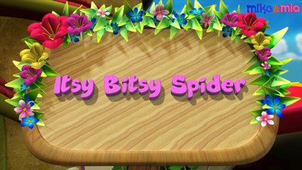 Itsy Bitsy Spider and Rain Rain Go Away | Popular Kids Songs by Mike and Mia