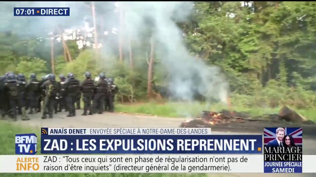ZAD: près de 2.000 gendarmes mobilisés pour la seconde opération d’expulsion
