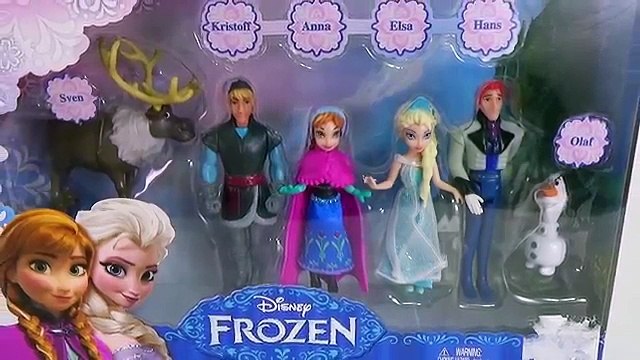 Frozen Elsa Anna Kristoff Sven Hans Brinquedos Bonecas Disney Frozen Toys. Em Português