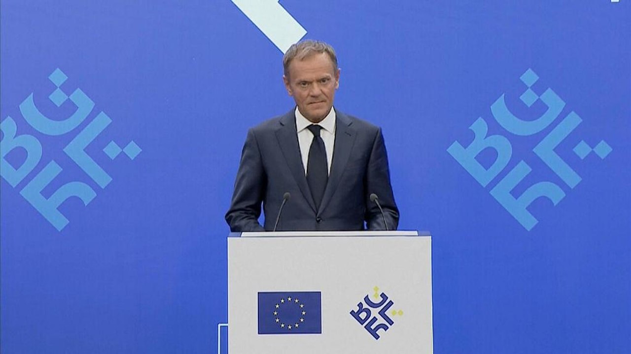 Vor EU-Balkan-Gipfel: Tusk findet klare Worte für Trump