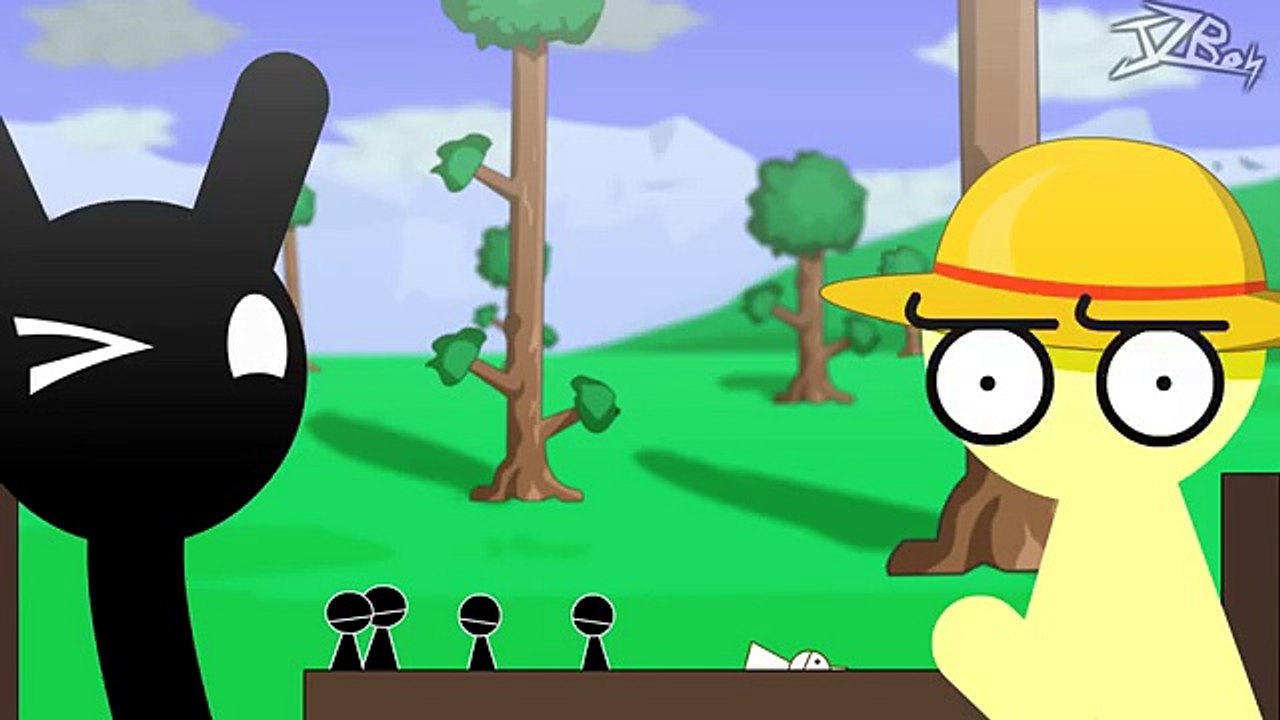 Stickmen Vs Skeletron Prime - Terraria Animation