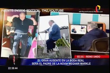 EEUU: padre de Meghan Markle no asistirá a boda real