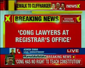 Karnataka Results 2018 Congress to move Supreme Court tonight seeking hearing tonight