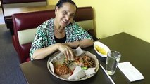 Taking Mom to Ethiopian Restaurant
