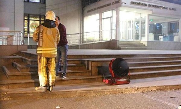 Bezmialem Vakıf Üniversitesi Tıp Fakültesi Hastanesi'nde yangın