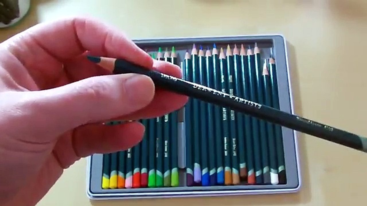 Derwent Artist Colour Pencil Review video Dailymotion