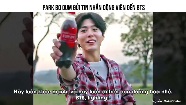 Tình cảm như Park Bo Gum: Đi quay quảng cáo vẫn không quên làm video gửi lời chúc đến V và BTS