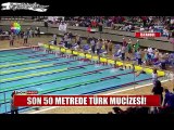 Takım Halinde Yüzme Yarışında Oldukça Geriden Gelip Yunan Sporcuları Geçen Milli Yüzme Takımımız Altın Madalyayı Kaptı. Tebrikler