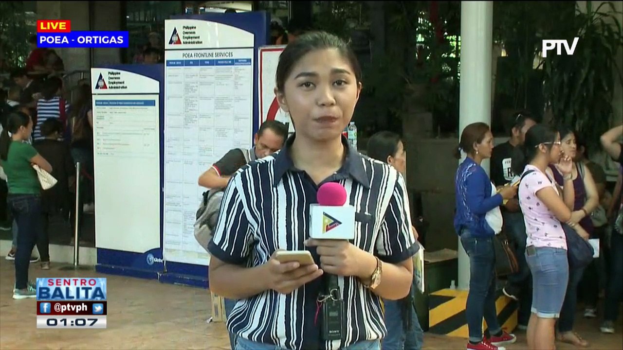 #SentroBalita: POEA, makikipag-ugnayan na sa recruitment agencies para sa kontrata ng OFWs
