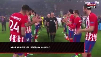 Victoire de l’Atlético : Les Madrilènes réservent une haie d’honneur aux Marseillais (Vidéo)
