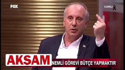 Muharrem İnce itiraf etti 'Çoğunluk Cumhur İttifakında'
