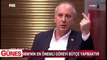 Muharrem İnce canlı yayında itiraf etti 