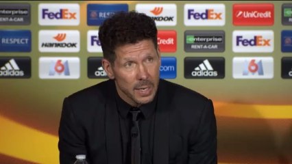 Simeone: “Volver a ganar es mucho más que la Europa League”