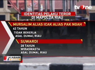 Identitas Pelaku Teror di Mapolda Riau