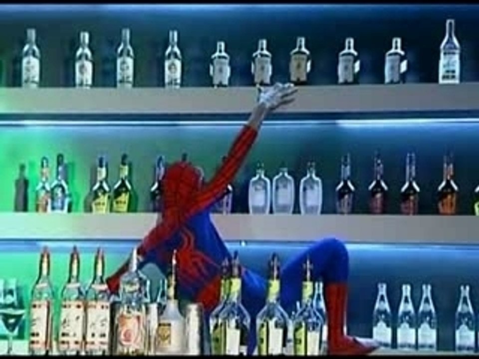 Spiderman najlepszym barmanem