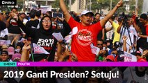 #1MENIT | 2019 Ganti Presiden? Setuju!