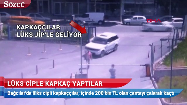 Lüks ciple kapkaç yaptılar