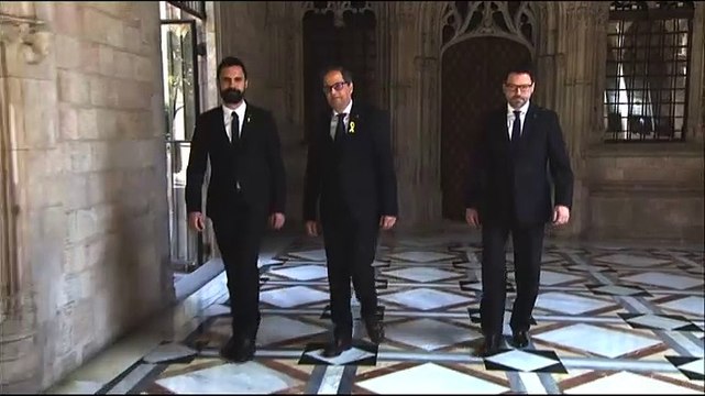 Torra promete cumplir con sus obligaciones con fidelidad a la voluntad del pueblo de Cataluña